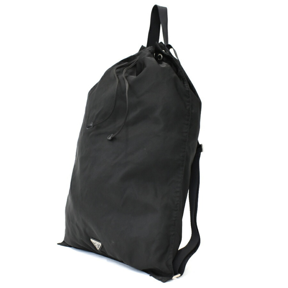 Prada Drawstring Nylon Backpack Black - image 2